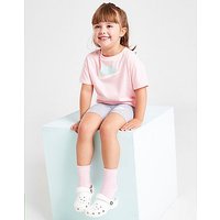 Nike Girls' All Over Print T-Shirt/Shorts Set Infant - Pink - Kids