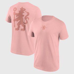 Chelsea Rampant Lion Fashion T-Shirt – Pink – Mens UKEvents.net Football Forum
