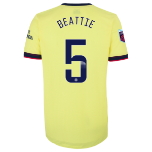 Jennifer Beattie - Arsenal Adult 21/22 Authentic Away Shirt 2XL