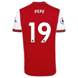 Nicolas Pepe - Arsenal Adult 21/22 Authentic Home Shirt 2XL