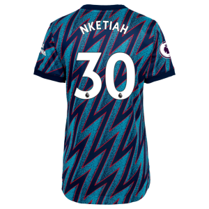 Eddie Nketiah - Arsenal Womens 21/22 Authentic Third Shirt L