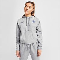 NikeChelseaFCOverheadHoodie Anthracite Womens