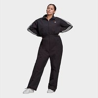 adidas Originals Adicolor Classics Boiler Suit (Plus Size) - Black - Womens