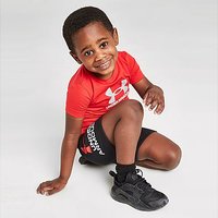 Under Armour Wordmark T-Shirt/Shorts Set Infant - Red - Kids