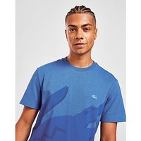 Lacoste Oversize Croc Logo T-Shirt - Blue - Mens