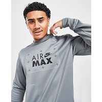 Nike Air Max Poly Crew Sweatshirt - Cool Grey - Mens
