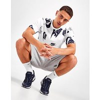 Nike All Over Print Futura T-Shirt - White - Mens