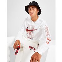 Nike Heatwave Long Sleeve T-Shirt - White - Mens
