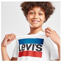LevisSportswearLogoT ShirtJunior White Kids