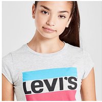 Levis Girls' Sportswear Logo T-Shirt Junior - Grey - Kids