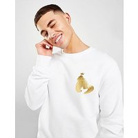 Money Clothing Crew Sweatshirt - White - Mens