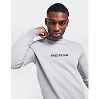 Fred Perry Global Crew Sweatshirt - Grey - Mens